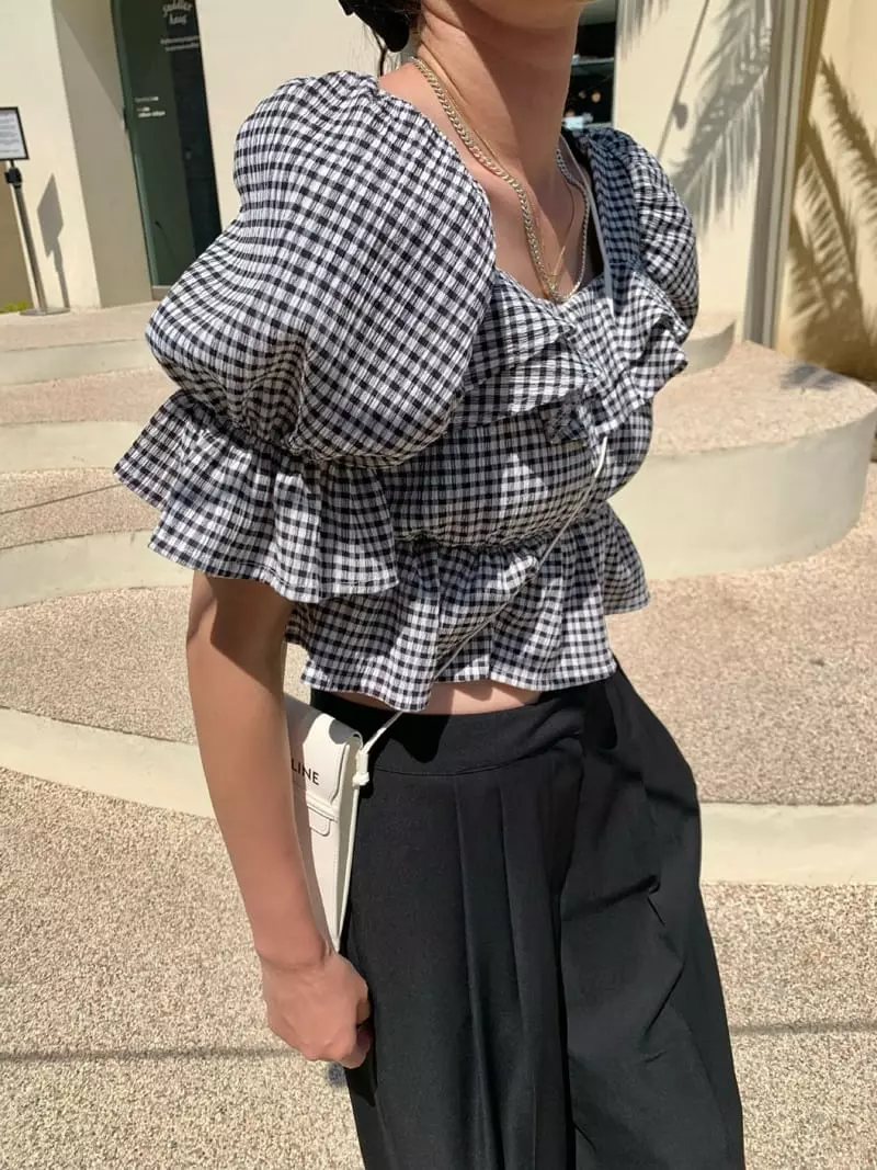 Gentlewoman - Korean Women Fashion - #momslook - Embo Blouse - 4