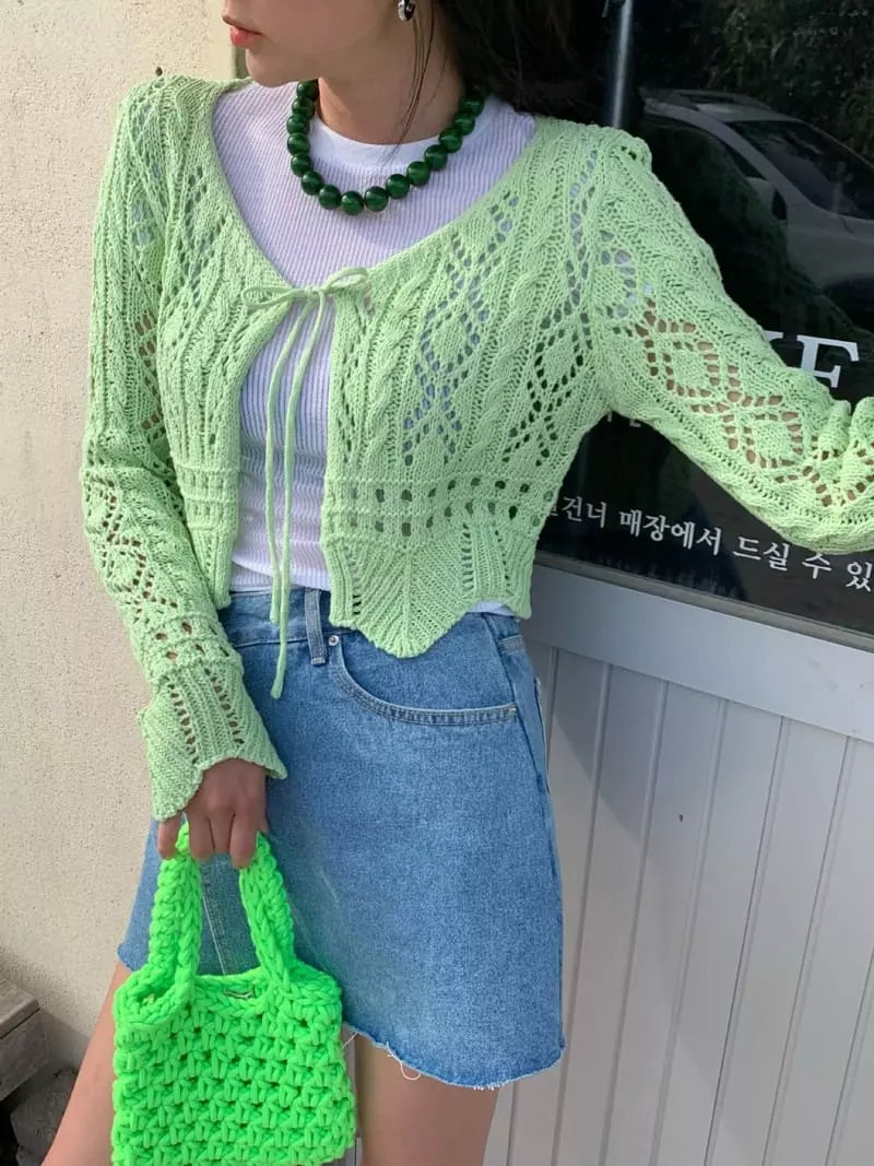 Gentlewoman - Korean Women Fashion - #momslook - Maldives Cardigan - 3