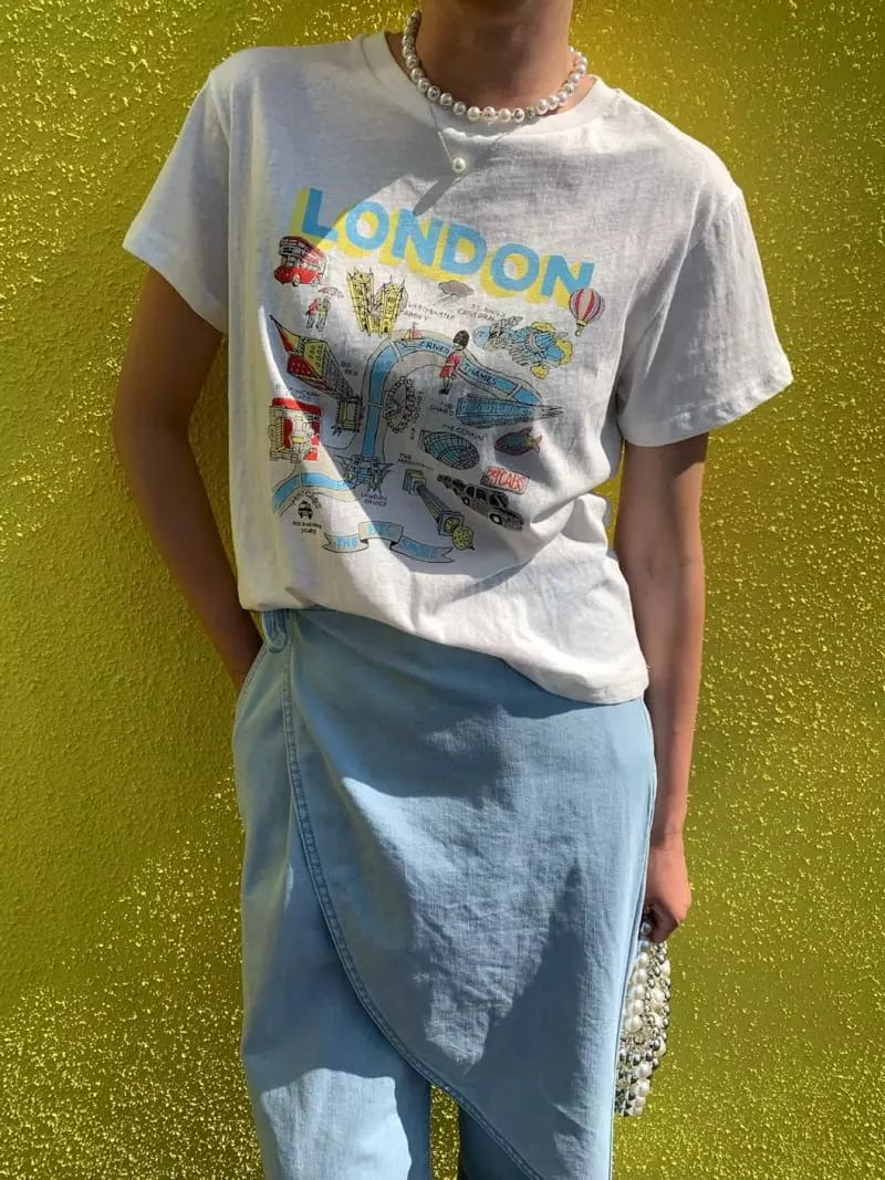 Gentlewoman - Korean Women Fashion - #momslook - London Tee - 2
