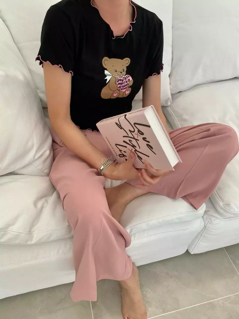 Gentlewoman - Korean Women Fashion - #momslook - Love Bear Tee - 3