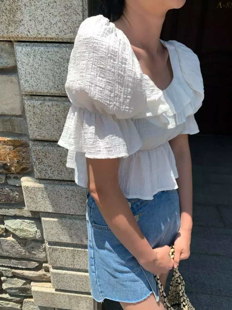 Gentlewoman - Korean Women Fashion - #womensfashion - Embo Blouse