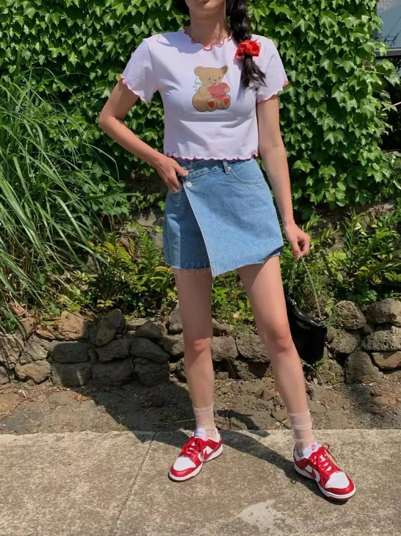 Gentlewoman - Korean Women Fashion - #womensfashion - Love Bear Tee - 2