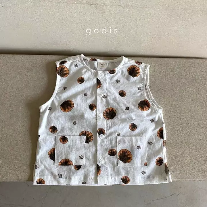 Godis - Korean Children Fashion - #Kfashion4kids - Sea Top Bottom Set - 7