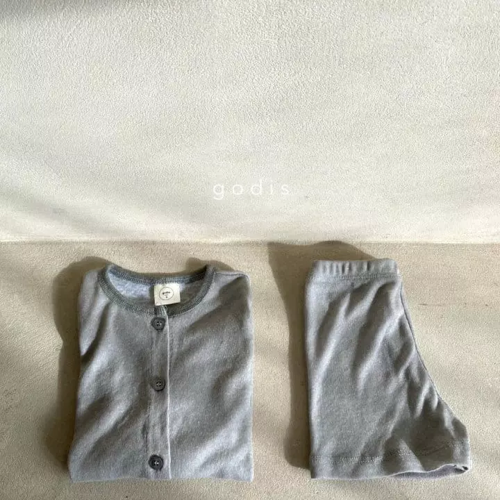 Godis - Korean Children Fashion - #designkidswear - Beach Top Bottom Set - 3