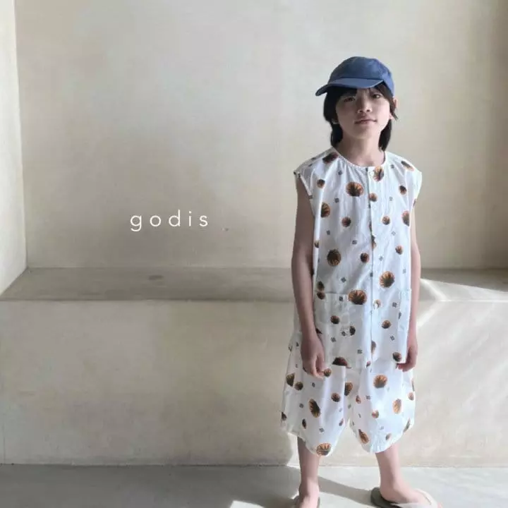 Godis - Korean Children Fashion - #designkidswear - Sea Top Bottom Set