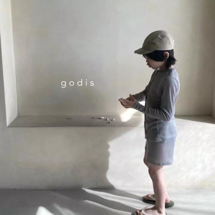 Godis - Korean Children Fashion - #fashionkids - Beach Top Bottom Set - 5