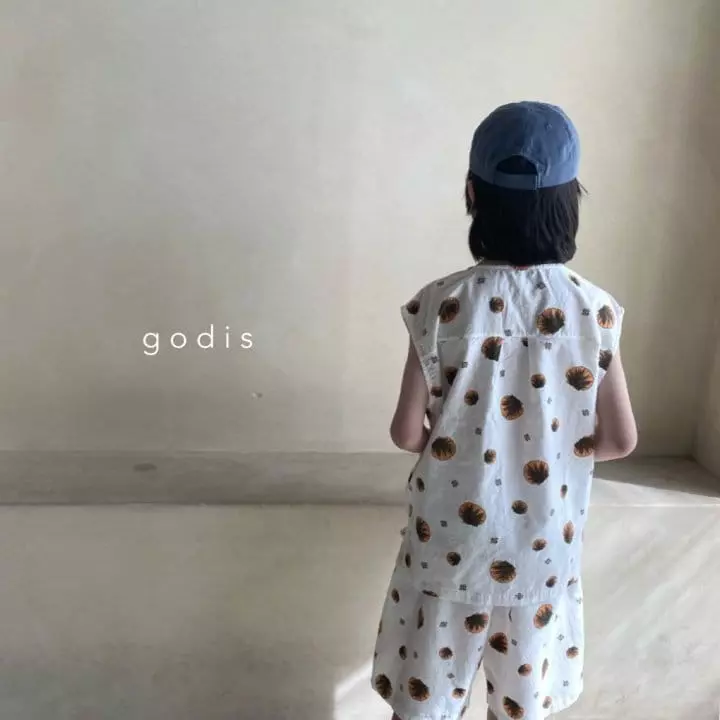 Godis - Korean Children Fashion - #kidsstore - Sea Top Bottom Set - 5