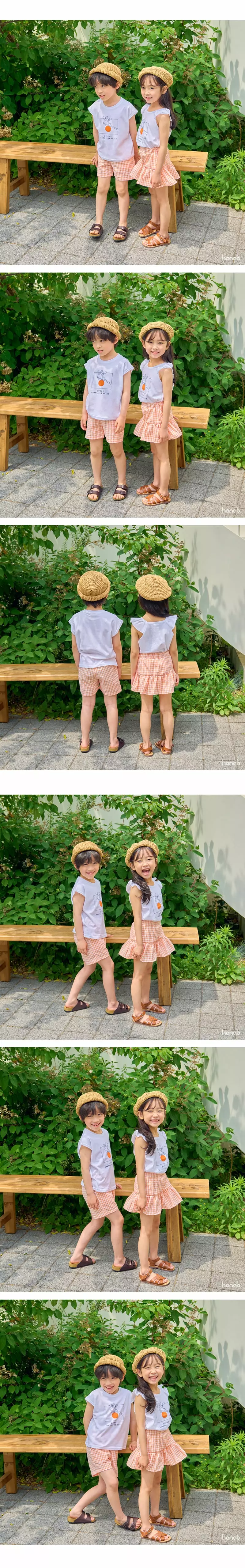 Hanab - Korean Children Fashion - #Kfashion4kids - Juicy Top Bottom SET - 2