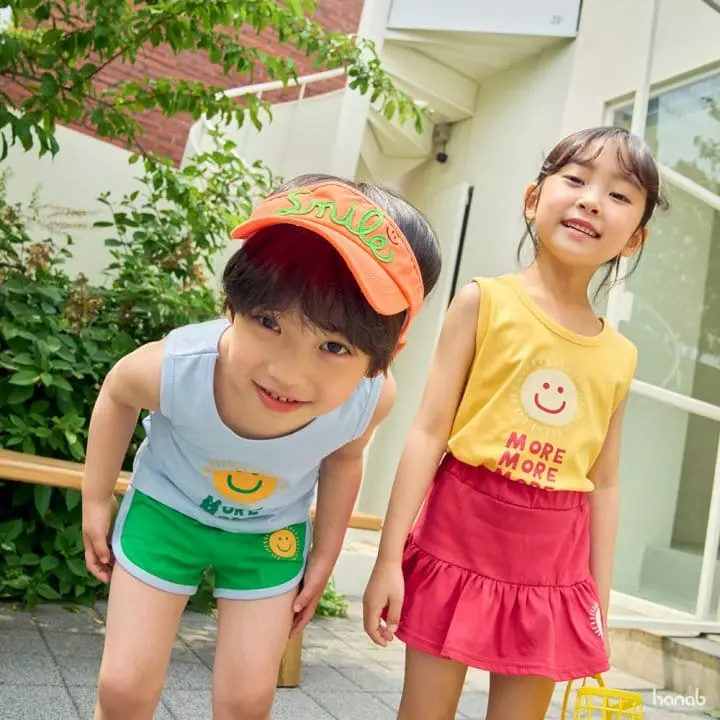 Hanab - Korean Children Fashion - #Kfashion4kids - Shiny Top Bottom Set - 12