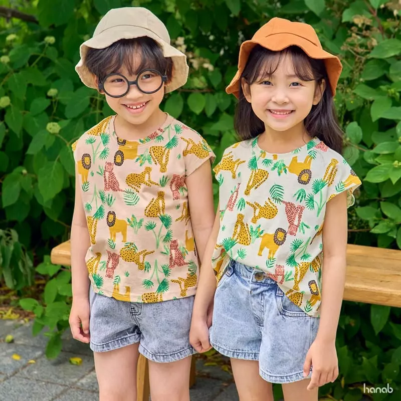 Hanab - Korean Children Fashion - #discoveringself - Jungle Tee - 8