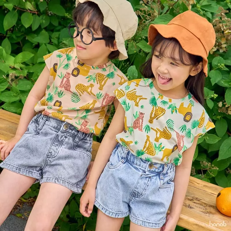 Hanab - Korean Children Fashion - #fashionkids - Jungle Tee - 9