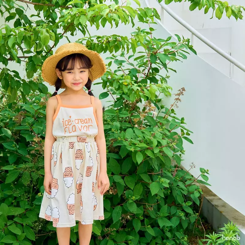 Hanab - Korean Children Fashion - #kidsstore - Ice Cream Top Bottom Set - 11