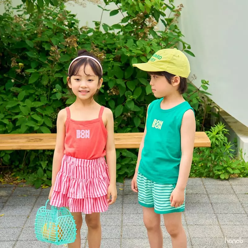Hanab - Korean Children Fashion - #kidsstore - Bonbon Top Bottom Set - 8