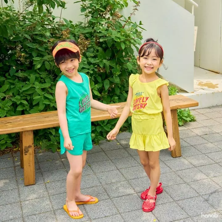 Hanab - Korean Children Fashion - #kidsstore - Gatsby Top Bottom Set - 11