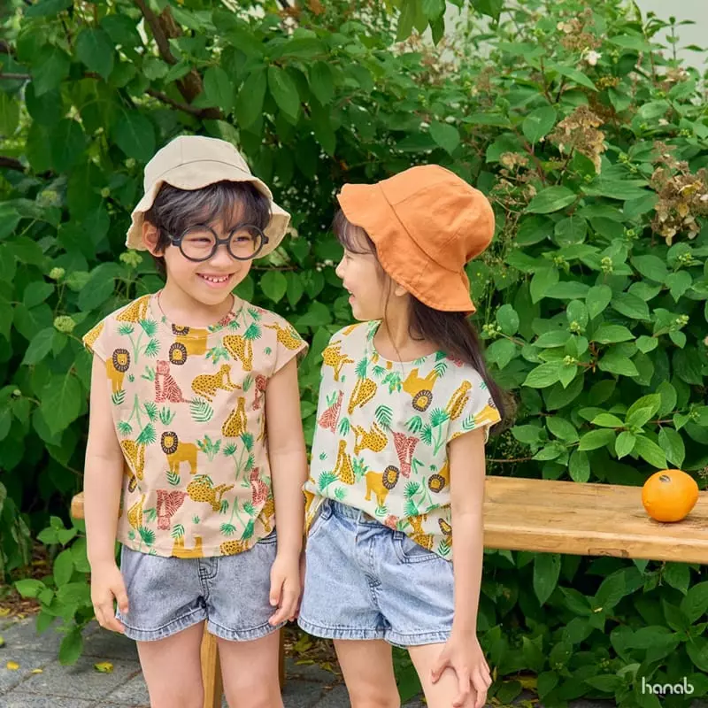 Hanab - Korean Children Fashion - #kidzfashiontrend - Jungle Tee - 12