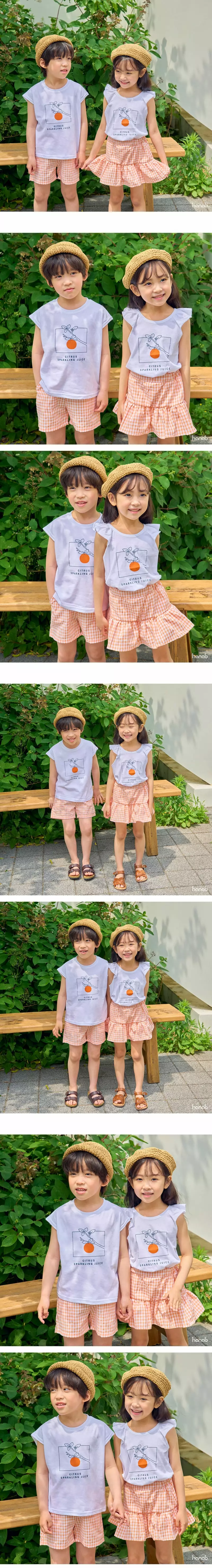 Hanab - Korean Children Fashion - #kidzfashiontrend - Juicy Top Bottom SET