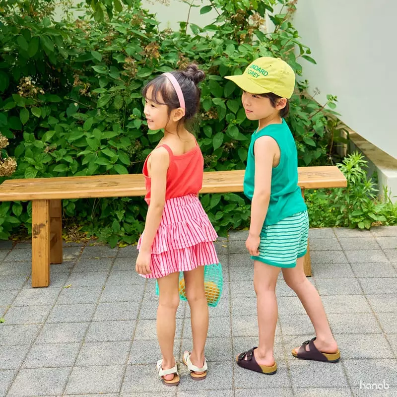 Hanab - Korean Children Fashion - #kidzfashiontrend - Bonbon Top Bottom Set - 9