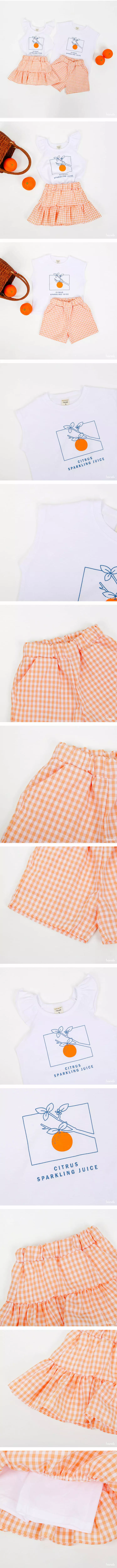 Hanab - Korean Children Fashion - #littlefashionista - Juicy Top Bottom SET - 3