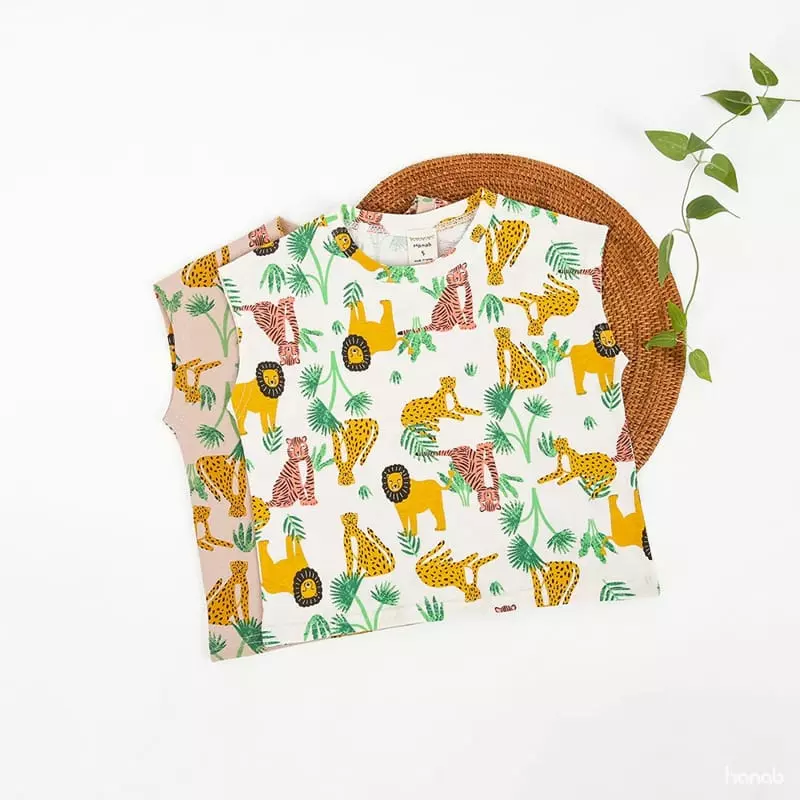 Hanab - Korean Children Fashion - #prettylittlegirls - Jungle Tee - 3