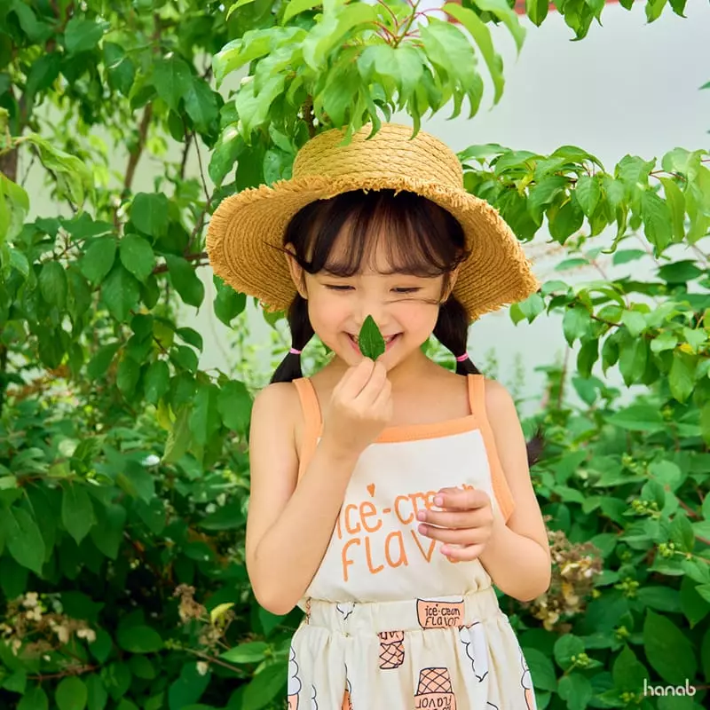 Hanab - Korean Children Fashion - #prettylittlegirls - Ice Cream Top Bottom Set