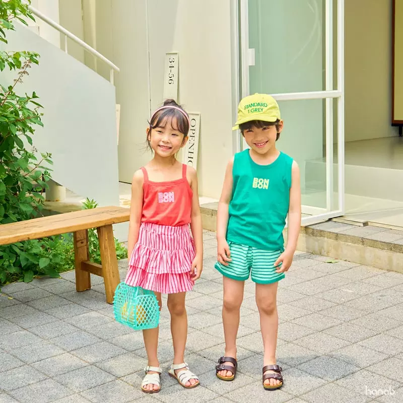 Hanab - Korean Children Fashion - #stylishchildhood - Bonbon Top Bottom Set