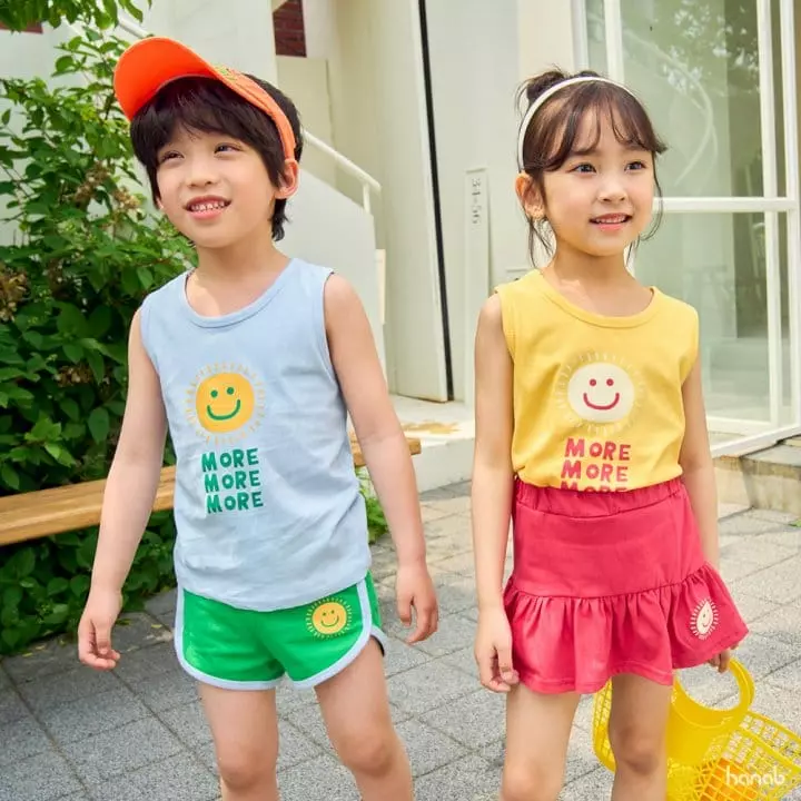 Hanab - Korean Children Fashion - #stylishchildhood - Shiny Top Bottom Set - 3