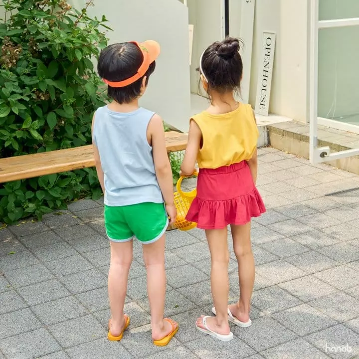 Hanab - Korean Children Fashion - #toddlerclothing - Shiny Top Bottom Set - 2