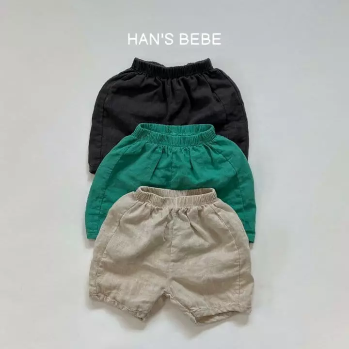 Han's - Korean Baby Fashion - #babyboutique - Both Slit Shorts - 7