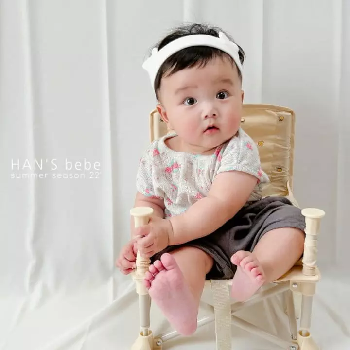 Han's - Korean Baby Fashion - #babyboutique - Bebe Piping Sleeveless - 6