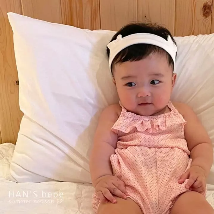 Han's - Korean Baby Fashion - #babyclothing - Bebe Frill Sleeveless - 4