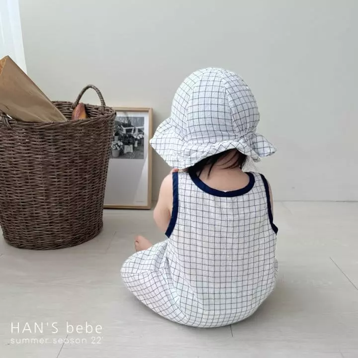 Han's - Korean Baby Fashion - #babyfashion - Bebe Check Bodysuit - 12