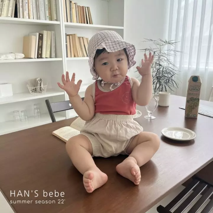 Han's - Korean Baby Fashion - #babyfever - Bebe Mango Piping Sleeveless - 8