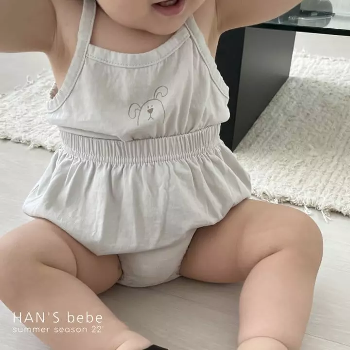 Han's - Korean Baby Fashion - #babyfever - Bebe Puppy SLeeveless - 7