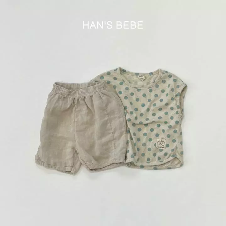 Han's - Korean Baby Fashion - #babygirlfashion - Bebe Piping Sleeveless - 11