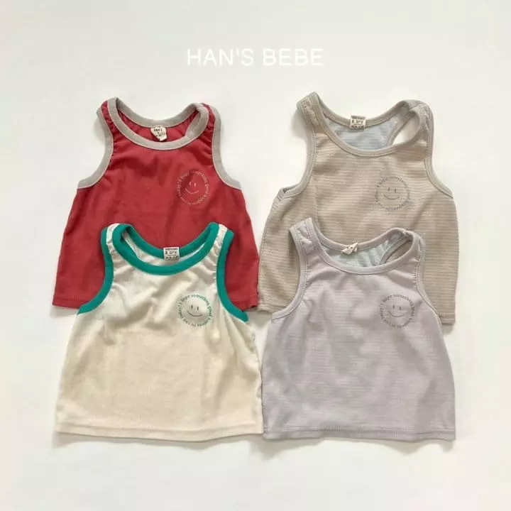 Han's - Korean Baby Fashion - #babygirlfashion - Bebe Mango Piping Sleeveless - 9