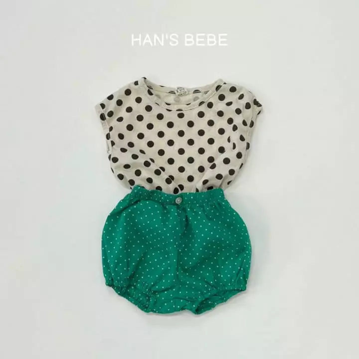 Han's - Korean Baby Fashion - #babylifestyle - Bebe Piping Sleeveless - 12