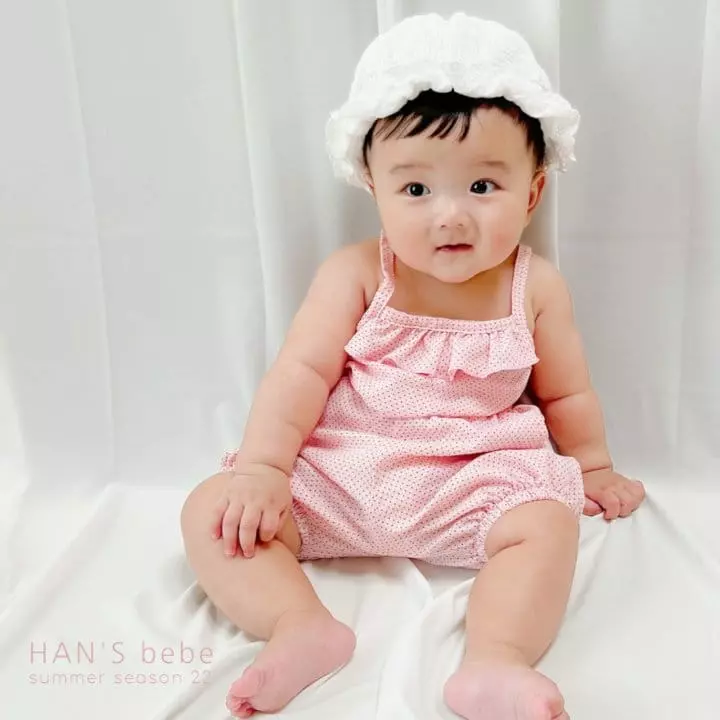 Han's - Korean Baby Fashion - #babylifestyle - Bebe Frill Sleeveless - 7