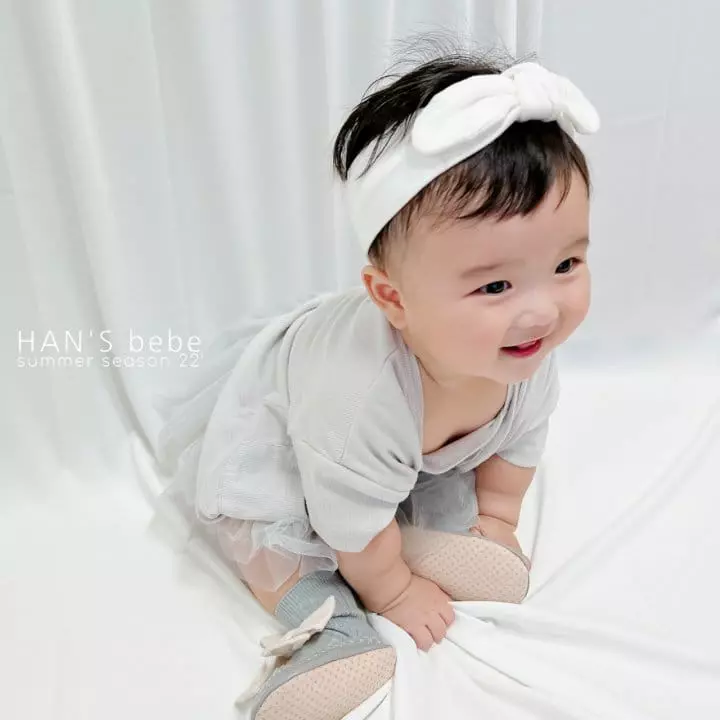 Han's - Korean Baby Fashion - #babylifestyle - Bebe Rib Short Sleeves Cardigan - 3