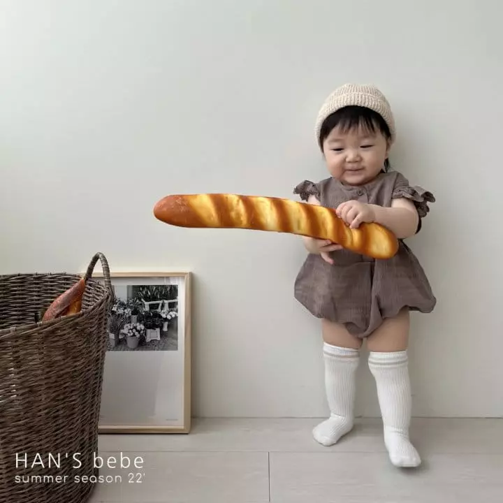 Han's - Korean Baby Fashion - #babyoninstagram - Bebe Tao Bodysuit - 3