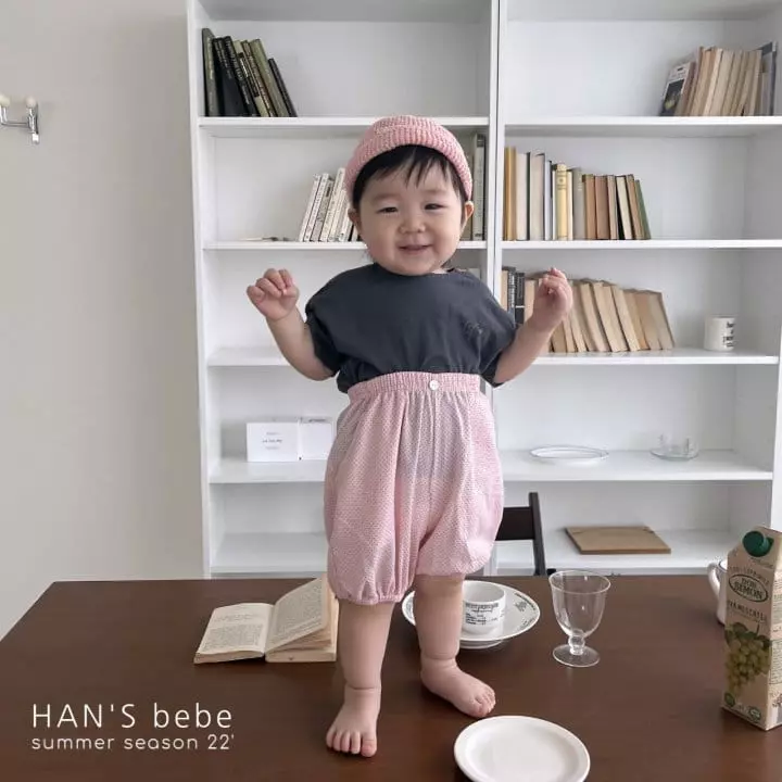 Han's - Korean Baby Fashion - #babyootd - Dot Pocket Shorts