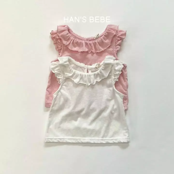 Han's - Korean Baby Fashion - #babyootd - Bebe Shirring Sleeveless - 8
