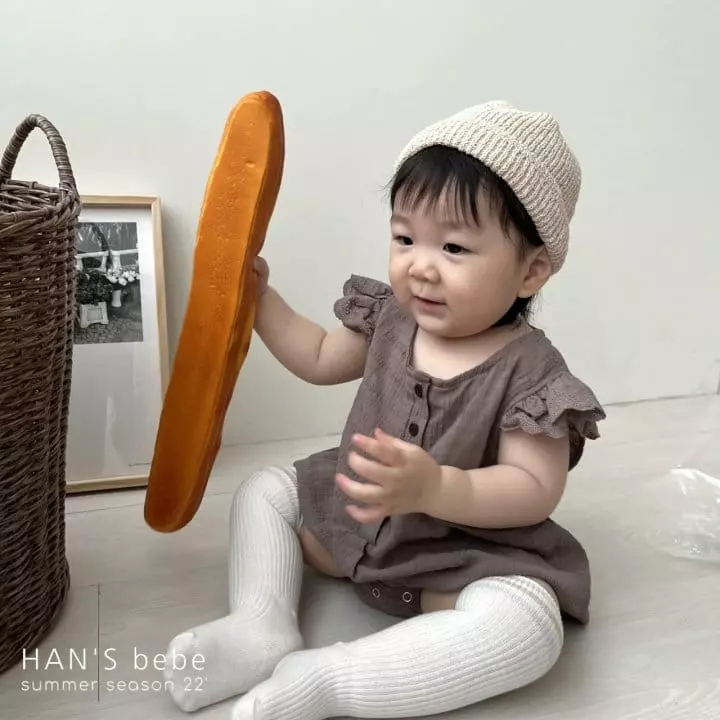 Han's - Korean Baby Fashion - #babyoninstagram - Bebe Tao Bodysuit - 4