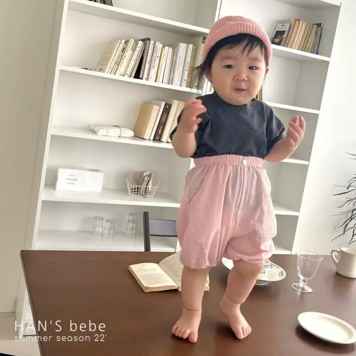 Han's - Korean Baby Fashion - #babyoutfit - Dot Pocket Shorts - 3