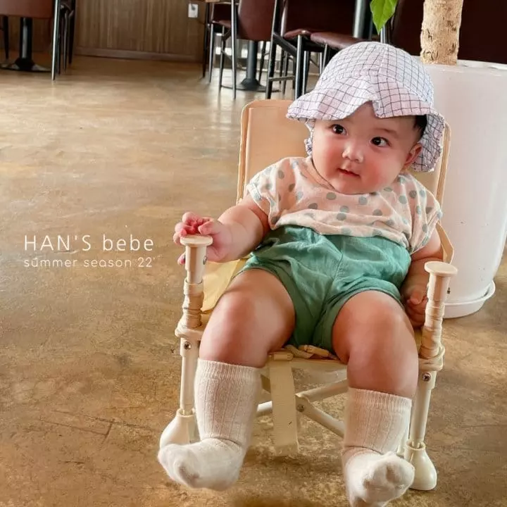 Han's - Korean Baby Fashion - #babyoutfit - Bebe Piping Sleeveless