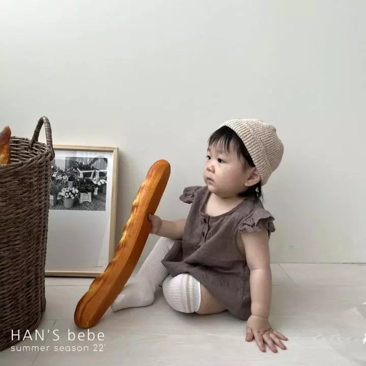Han's - Korean Baby Fashion - #babyoutfit - Bebe Tao Bodysuit - 5