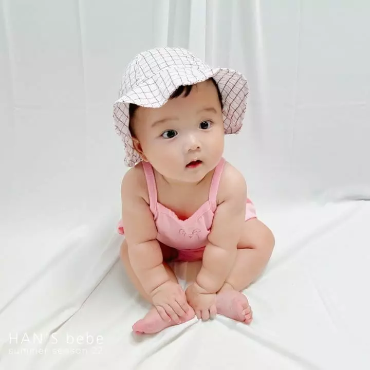 Han's - Korean Baby Fashion - #babyoutfit - Bebe Bucket Hat - 5