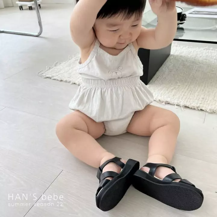 Han's - Korean Baby Fashion - #onlinebabyshop - Bebe Puppy SLeeveless