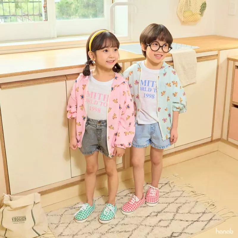 Haro Haro - Korean Children Fashion - #discoveringself - Summer Bear Windbreaker - 9