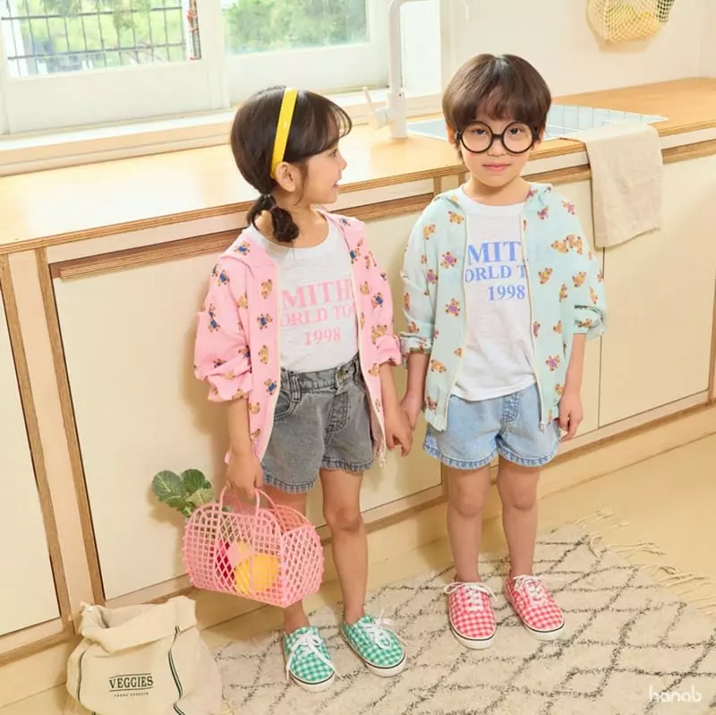 Haro Haro - Korean Children Fashion - #kidsstore - Summer Bear Windbreaker - 12