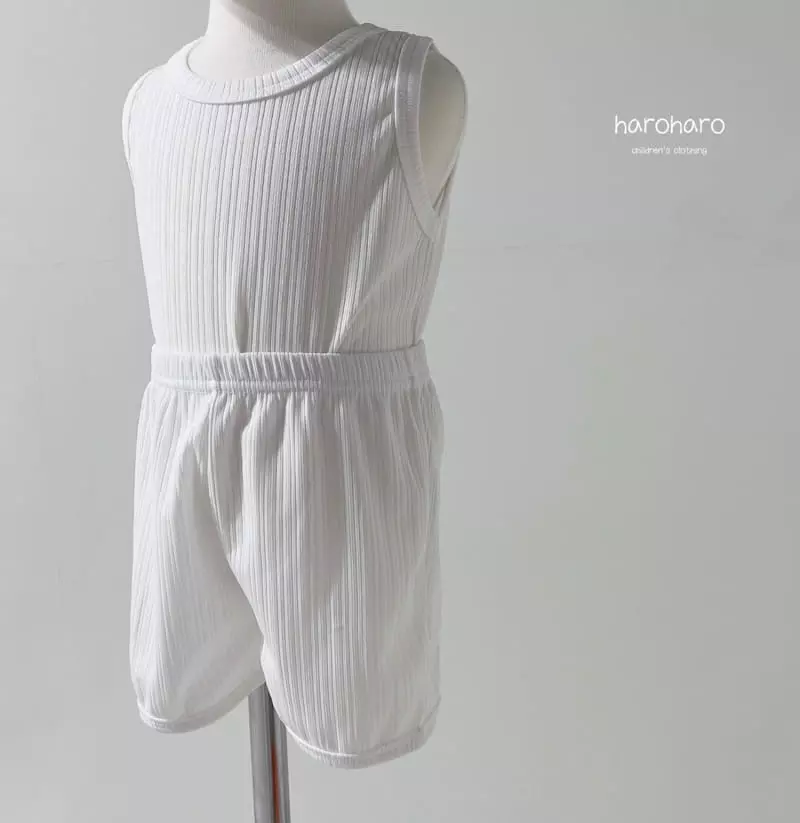 Haro Haro - Korean Children Fashion - #minifashionista - Mimimi Pleat Top Bottom Set - 5